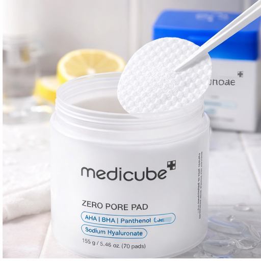 Lactic Acid Pore-Refining Facial Cotton Pads