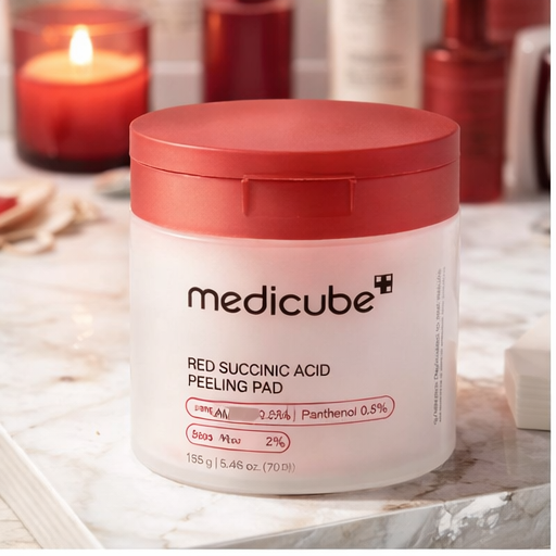 Lactic Acid Pore-Refining Facial Cotton Pads