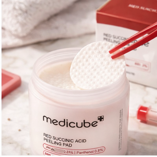 Lactic Acid Pore-Refining Facial Cotton Pads